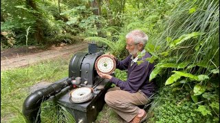 Powerspout micro hydro changing to an 18 pole stator [upl. by Anneis]