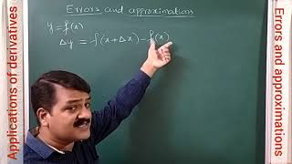 Errors and approximations  Important problems for board exams [upl. by Atteselrahc]