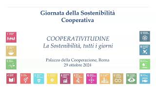 Giornata della Sostenibilità Cooperativa [upl. by Otnas]