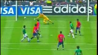 Amistoso  México vs Chile  160510  Gol  Roja [upl. by Milan335]