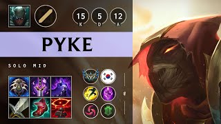 Pyke Mid vs Fizz Dominating  KR Challenger Patch 1416 [upl. by Essy]