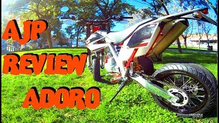 AJP PR4 125 SUPERMOTO  Review vamos falar sobre a nova mota [upl. by Lay]