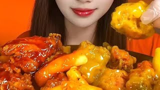 yummy delicious food eating 😋🤤🍜 ASMR [upl. by Esinehc]