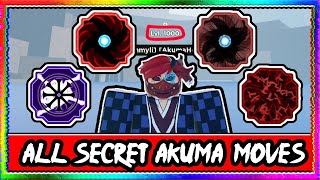 FASTEST WAY TO GET ALL NEW AKUMA MOVES IN SHINDO LIFE  Shindo Life Akuma Spawn Locations Guide [upl. by Trilly]