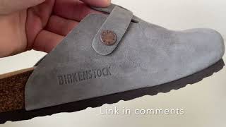 DHgate Birkenstock Boston Unboxing  Review [upl. by Hakilam]