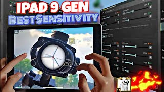 iPAD 9 GEN BGMI Senstivity ✅ amp Basic settings 2024 [upl. by Aiclef]