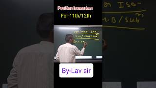 Position Isomerism For11th12th 1M1k [upl. by Othilia]