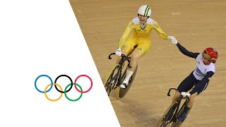 Cycling Track Womens Sprint Final GBR v AUS Full Replay  London 2012 Olympics [upl. by Mera]