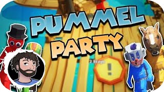 Pummel Party  Funny Moments NEW GAME MODES MAKING MY FRIENDS RAGE and more [upl. by Leahcimnoj935]