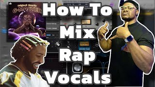 How To Mix Rap Vocals  Logic Pro X [upl. by Stedmann]