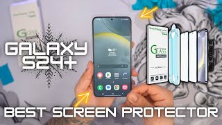 Galaxy S24 Screen Protector  amFilm OneTouch [upl. by Leavitt526]