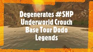 Crouch Underworld Base Tour  Dodo Legends [upl. by Morice]