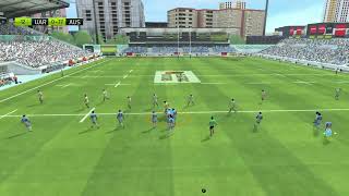 Argentina vs Australia South Africa vs New Zealand  SIMULATION GAMES  RUGBY 20 Gameplay [upl. by Colier]