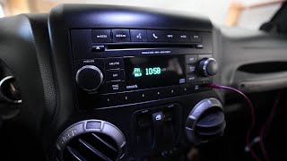 HOW TO FIX JEEP WranglerChryslerDodge  Radio Cuts Off [upl. by Yeltnerb]