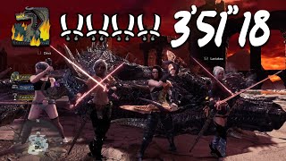 351quot18 Fatalis  4p Dual Blades Heroics Freestyle  MHWIB Fade to Black PC [upl. by Warram]