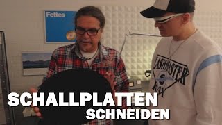 Vinyl Cutting  Schallplatten schneiden mit Flashmaster Ray amp Joachim Hinsch [upl. by Halsy450]