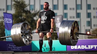 WORLD RECORD Oleksii Novikov Lifts 1185 LBS 18quot Partial Deadlift  2020 [upl. by Rebmyk463]