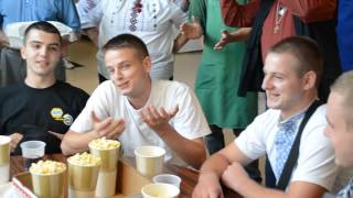 Uzhgorod Seminary Choir have some fun [upl. by Lavotsirc]