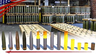 Inside the Factory How Steel Bars Become 155mm Artillery Shells [upl. by Druce]