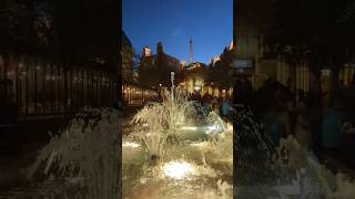 Scenic Fountain Views in Epcots France Pavilion [upl. by Mercier]