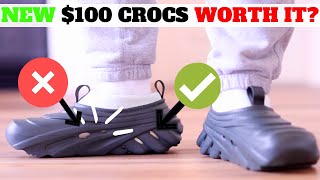 I Bought The MOST EXPENSIVE Crocs Clogs Crocs Echo Storm Pros amp Cons Review [upl. by Joletta]