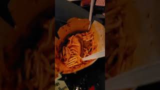 Detroit Michigan Eminems restaurant mom spaghetti eating mam spaghetti No valid Taste great [upl. by Nahtanha]