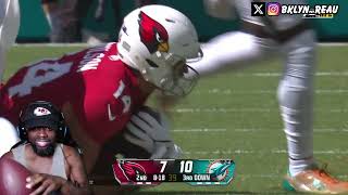 CHIEFS FAN REACTS TO Arizona Cardinals vs Miami Dolphins Game Highlights [upl. by Ayouqat]