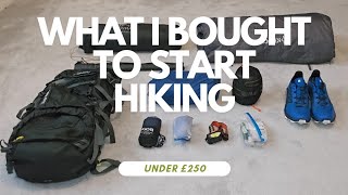 The Essential Budget Gear I Bought to Start Hiking [upl. by Edas754]