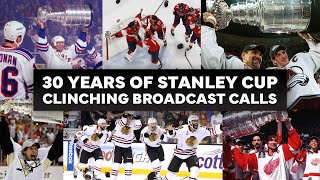 Stanley Cup Final celebrations of the last 30 years [upl. by Leora491]