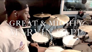 KESEAN MILLER “Great amp Mighty” Marvin Sapp Drum Cover I DO NOT OWN RIGHTS [upl. by Nanreit]