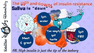 Saliva insulin resistance [upl. by Eyoj]