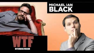 Marc Maron vs Michael Ian Black WTF live [upl. by Nomzaj]