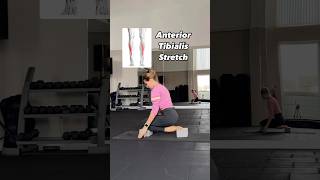 ✅Prevent SHIN SPLINTS with this stretch for anterior tibialis stretching running [upl. by Ariamoy]