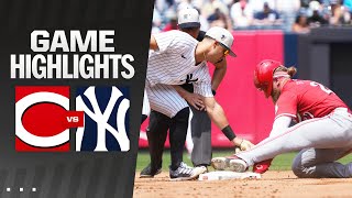 Reds vs Yankees Game Highlights 7424  MLB Highlights [upl. by Bivins]