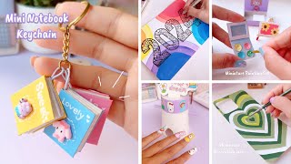 Easy craft ideas miniature craft Paper craft how to make DIYschool projectTiny DIY Craft 47 [upl. by Kimmi]