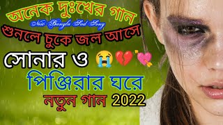 সোনার ও পিঞ্জিরার ঘরে । Onek koster gan । Buk Fata koster Gan। Bangla Sad Song। Sweety NR Studio। [upl. by Yellac]