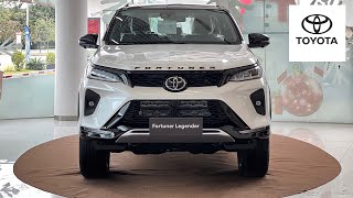 Toyota Fortuner Legender  2025   28L 4X4 7Seater Luxury SUV Onoffroad  White Color [upl. by Audy]