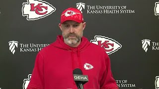 Offensive coordinator Matt Nagy talks ahead of Chiefs playoff matchup with the Bills [upl. by Batchelor303]