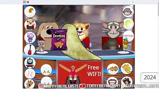 Talking Tom and Ben News Plus Ginger Ginger 2D Update  GAMEPLAY 280 [upl. by Ahsiekram]