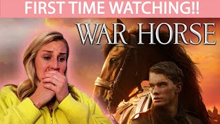 WAR HORSE 2011  MOVIE REACTION  FIRST TIME WATCHING [upl. by Reivaz]