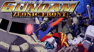 Mobile Suit Gundam Zeonic Front Playthrough No Commentary [upl. by Donavon645]