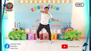 RUTINA DE ACTIVACIÓN FÍSICA quotLA IGUANA BAILAquot [upl. by Annohsal]