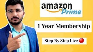 Amazon Prime ka annual plan kaise len  How to join amazon prime membership for 1 year [upl. by Alyehc]