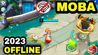 Top 13 Best OFFLINE MOBA games to play on 2023 Android iOS  Best game MOBA offline 2023 mobile [upl. by Toille19]