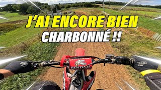 JE CHARBONNE SUR LE TERRAIN DE VERNEUILSURAVRE 250 CRF [upl. by Hakeber36]