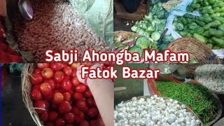 Hinjangnapi Sabji Ahongba Mafamgi Vlog 🪴 Hawaijar Su Kaire 😋 Fatok Bazar gi Vlog 💐 Cachar Vlog [upl. by Ciel]