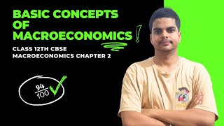 Basic Concepts of Macroeconomics  Chapter 2 Macroeconomics Class 12 CBSE  Economics Class 12th [upl. by Telrahc462]