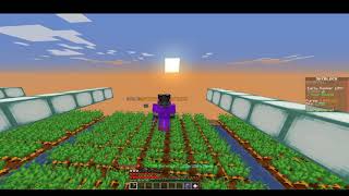 Ultimate Farming Hoe Legendary Gauss Carrot Hoe Skyblock Hypixel  Minecraft [upl. by Jeniece340]