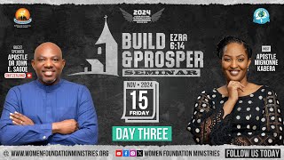 Build and Prosper Seminar Day 3 Wirira Service With Apostle Dr John E Sagoe [upl. by Yerocal]