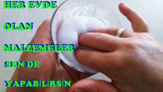 SIVI SABUN VE ŞAMPUAN İLE SLİME YAPIMISabun ve ŞAMPUAN ile slime nasıl yapılırboraxsız tutkalsız [upl. by Kerri]